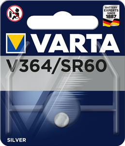 батарейки VARTA V 364 WATCH J-PACK (1 ШТ)