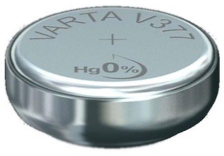 батарейки VARTA V 377 WATCH J-PACK 00377101111 (1 ШТ)