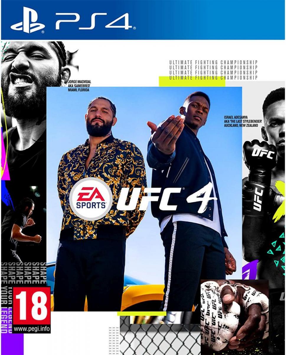 Игра SONY UFC 4 для PlayStation 4 купить в Минске