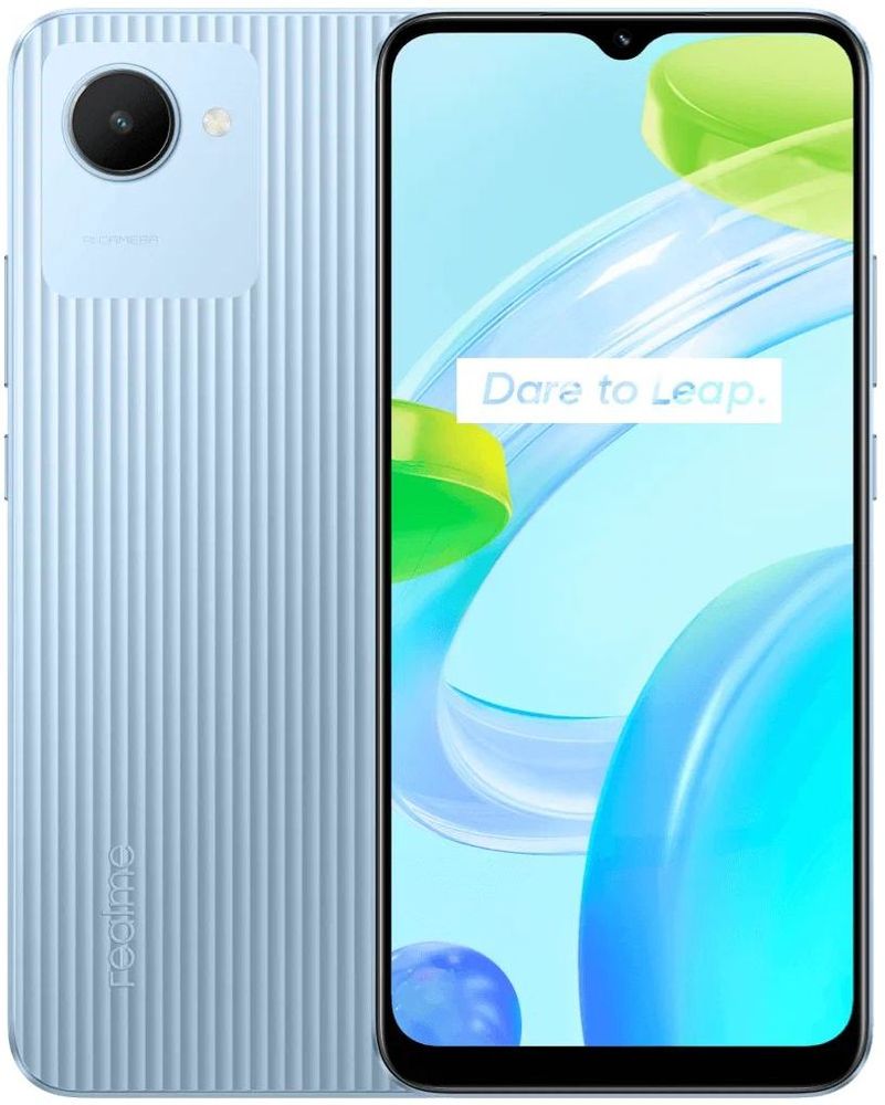 Смартфон REALME C30 4 64GB (голубой) купить в Минске