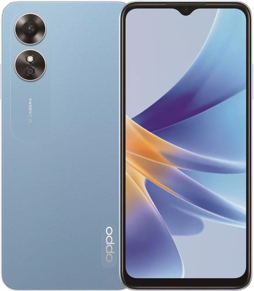 Смартфон OPPO A17 CPH2477 4GB 64GB (синий) купить в Минске