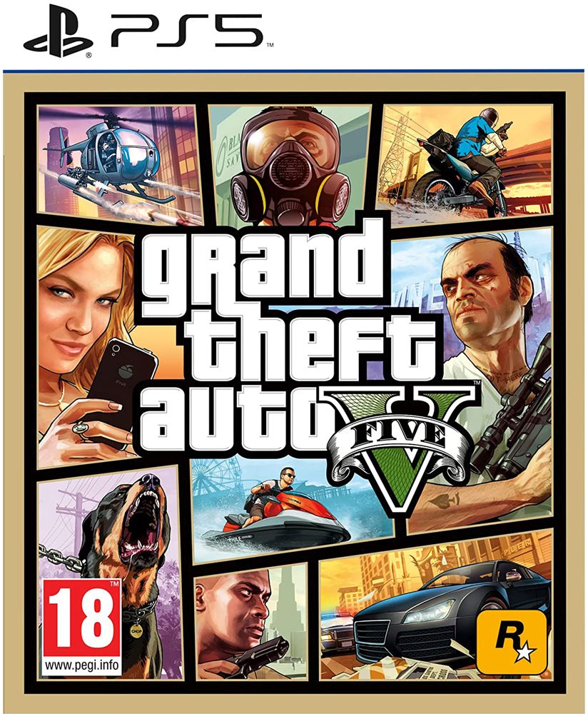 Игра SONY CEE Grand Theft Auto V для PlayStation 5 купить в Минске