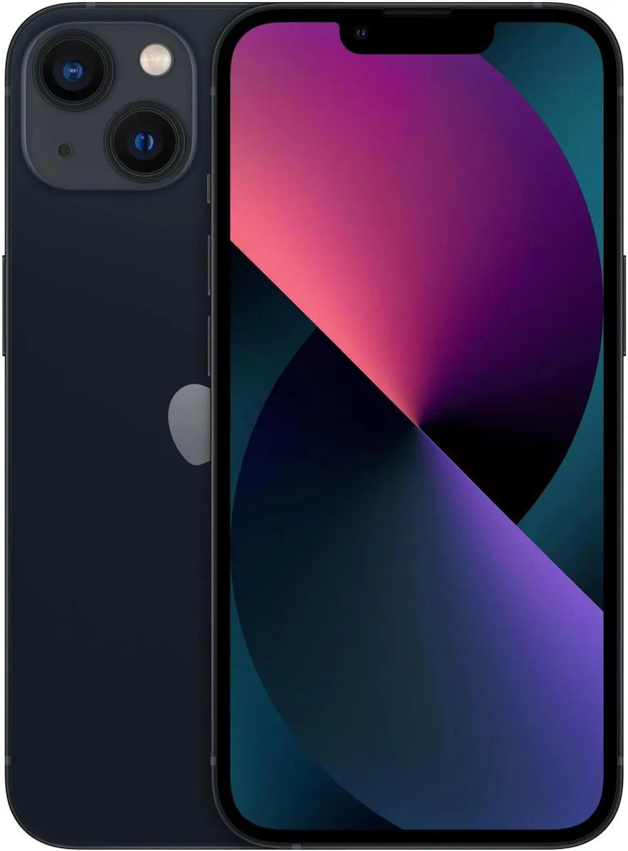 Смартфон APPLE iPhone 13 128GB MLPF3TH/A (темная ночь) Смартфон APPLE iPhone 13 128GB MLPF3TH/A (темная ночь)