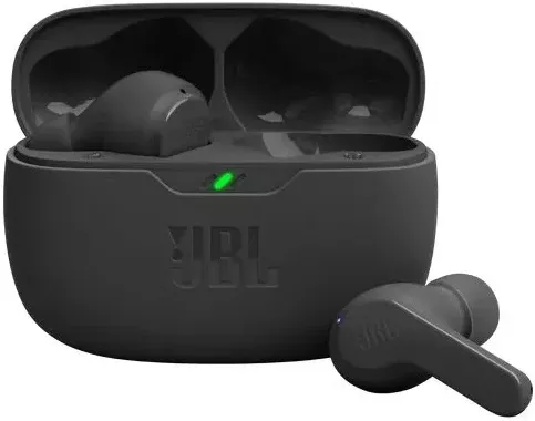 Наушники беспроводные JBL Wave Beam черный Наушники беспроводные JBL Wave Beam черный