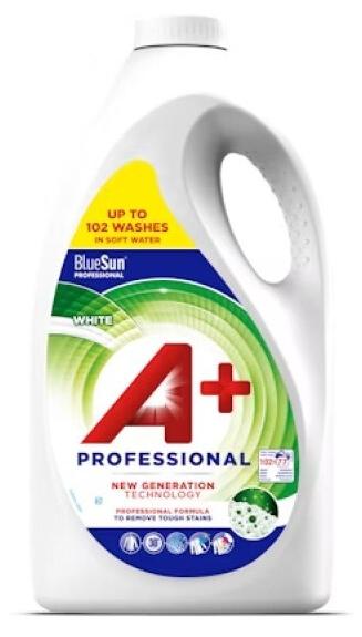 Гель для стирки A PLUS Professional White 4,62 л Гель для стирки A PLUS Professional White 4,62 л