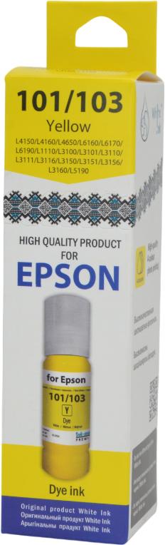 Чернила для принтера WHITE INK 101/103 Yellow 70 мл Чернила для принтера WHITE INK 101/103 Yellow 70 мл