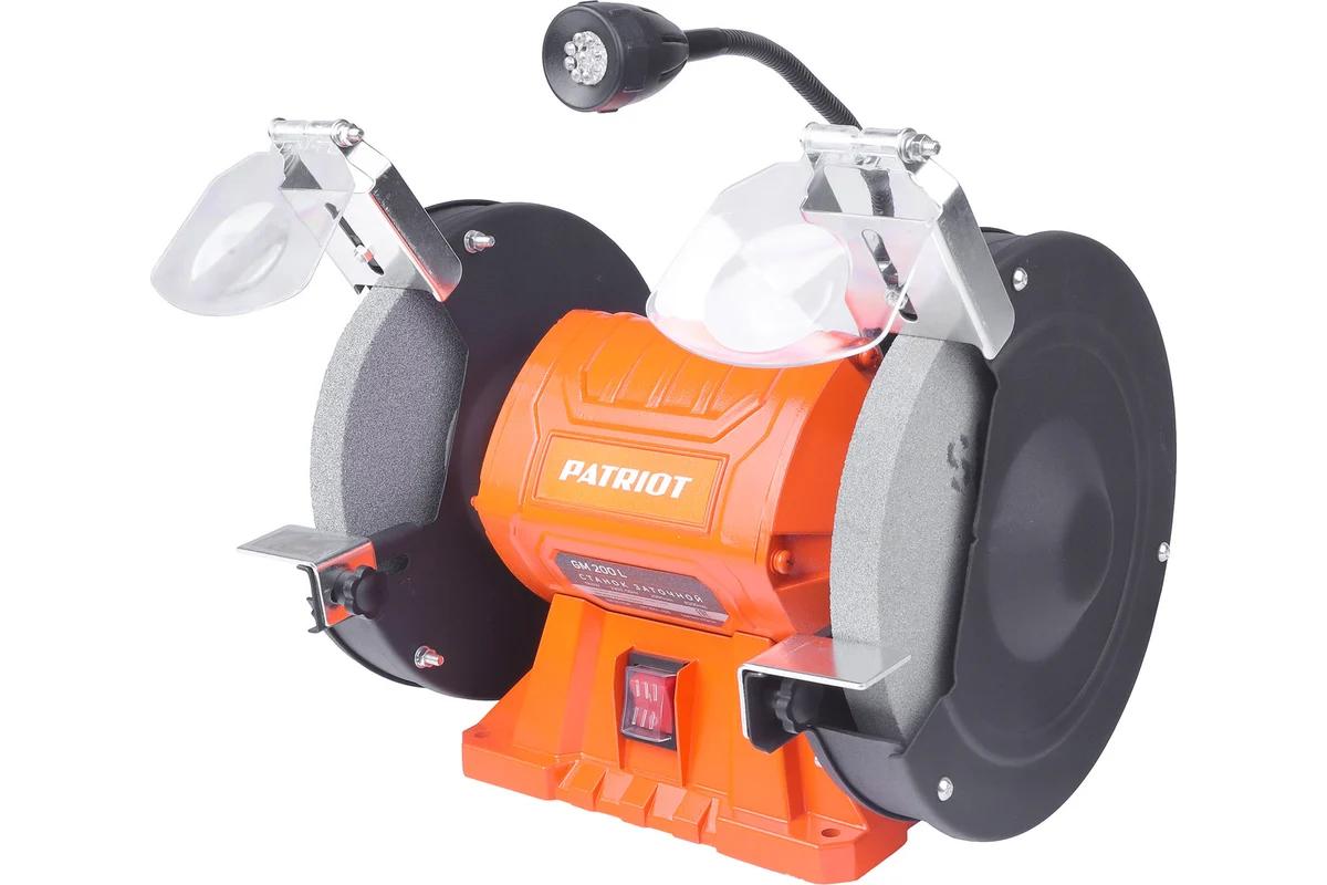 Точильный станок PATRIOT GM 200 L (160301536) Точильный станок PATRIOT GM 200 L (160301536)