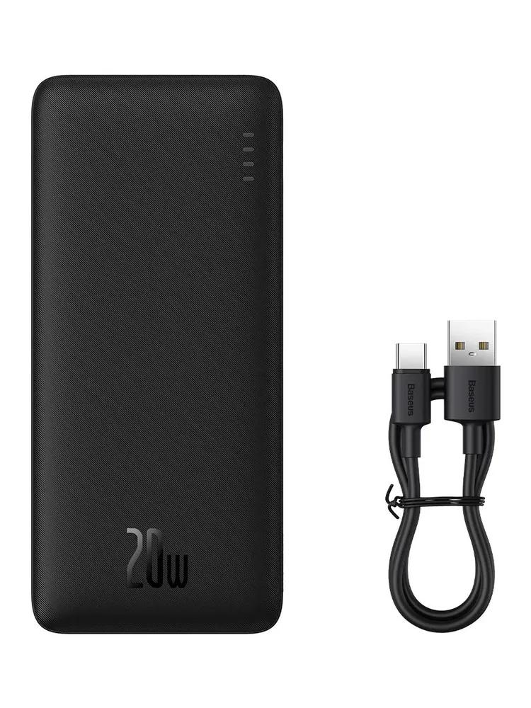 Внешний аккумулятор (power bank) BASEUS Airpow Power Bank 20000mAh 20W P10022804113-00 (черный) Внешний аккумулятор (power bank) BASEUS Airpow Power Bank 20000mAh 20W P10022804113-00 (черный)