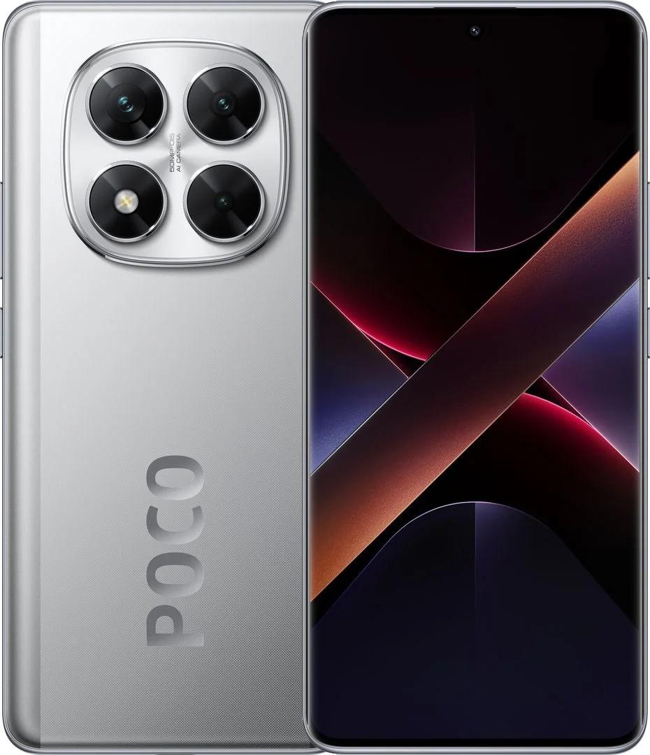Смартфон POCO X7 8GB/256GB EU (серебристый) Смартфон POCO X7 8GB/256GB EU (серебристый)