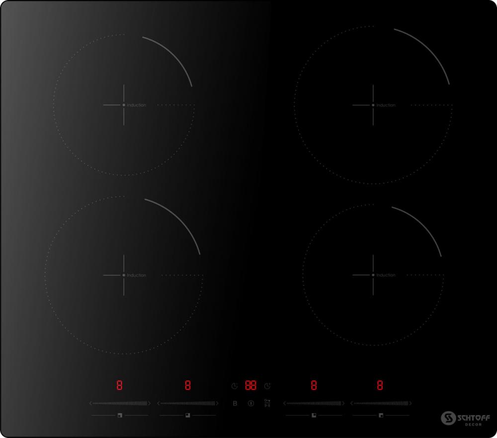 Варочная панель электрическая SCHTOFF I60H12 (черный) Варочная панель электрическая SCHTOFF I60H12 (черный)