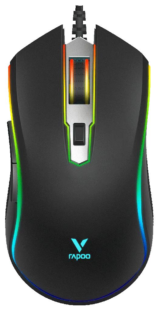 Мышь проводная RAPOO V25S (черный) Мышь проводная RAPOO V25S (черный)