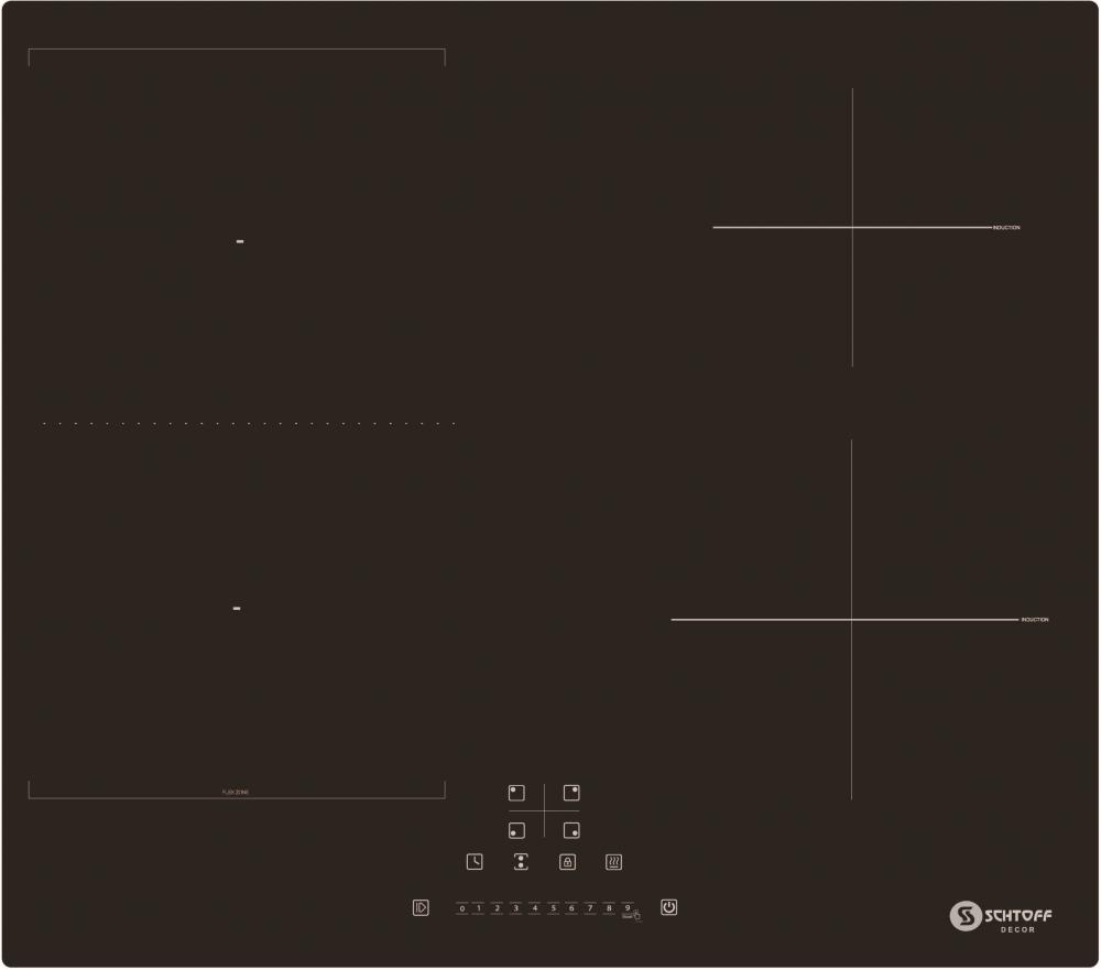 Варочная панель электрическая SCHTOFF I60H01 (черный) Варочная панель электрическая SCHTOFF I60H01 (черный)