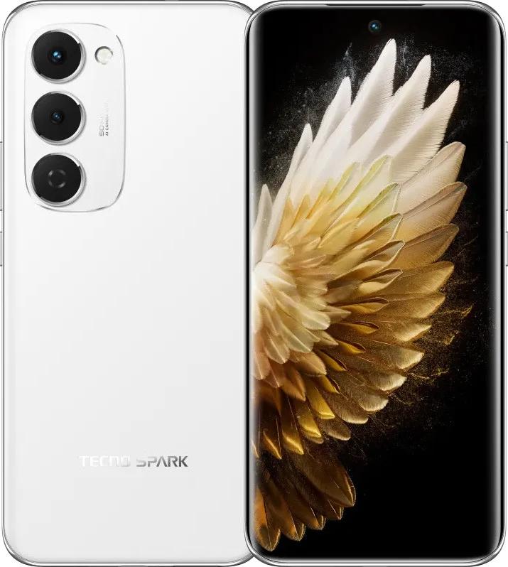 Смартфон TECNO Spark 40 Pro+ 8GB/256GB (белая аврора) Смартфон TECNO Spark 40 Pro+ 8GB/256GB (белая аврора)