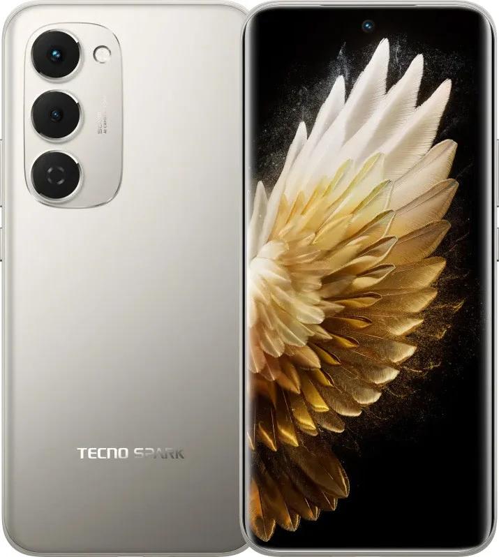 Смартфон TECNO Spark 40 Pro+ 8GB/256GB (лунный титановый) Смартфон TECNO Spark 40 Pro+ 8GB/256GB (лунный титановый)