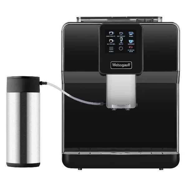 Кофемашина WEISSGAUFF WCM-330 TFT Touch Cappuccino Nero Кофемашина WEISSGAUFF WCM-330 TFT Touch Cappuccino Nero