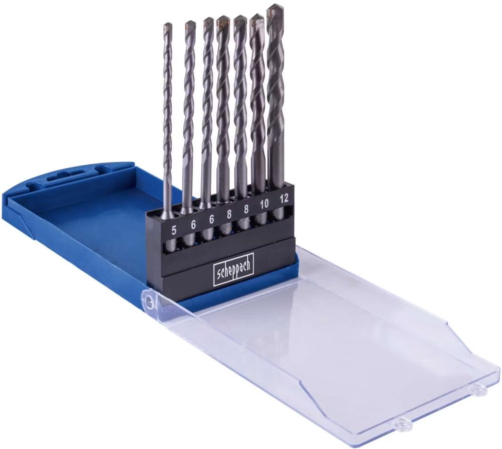 Набор буров SCHEPPACH SDS Plus (7907900705) Набор буров SCHEPPACH SDS Plus (7907900705)