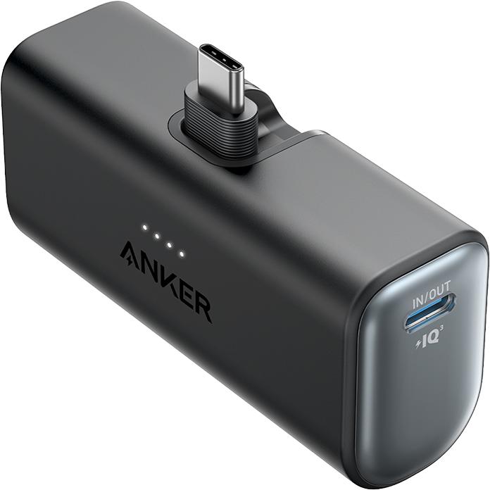 Внешний аккумулятор (power bank) ANKER PBank 22.5W, Built-In USB-C Connector ANK-A1653H11 (черный)