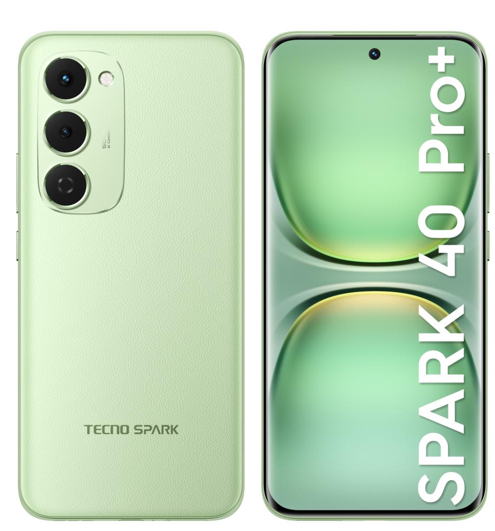 Смартфон TECNO Spark 40 Pro+ 8GB/256GB (зеленая тундра) Смартфон TECNO Spark 40 Pro+ 8GB/256GB (зеленая тундра)
