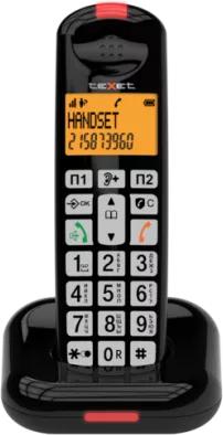 Радиотелефон TEXET TX-D7855А (черный) Радиотелефон TEXET TX-D7855А (черный)