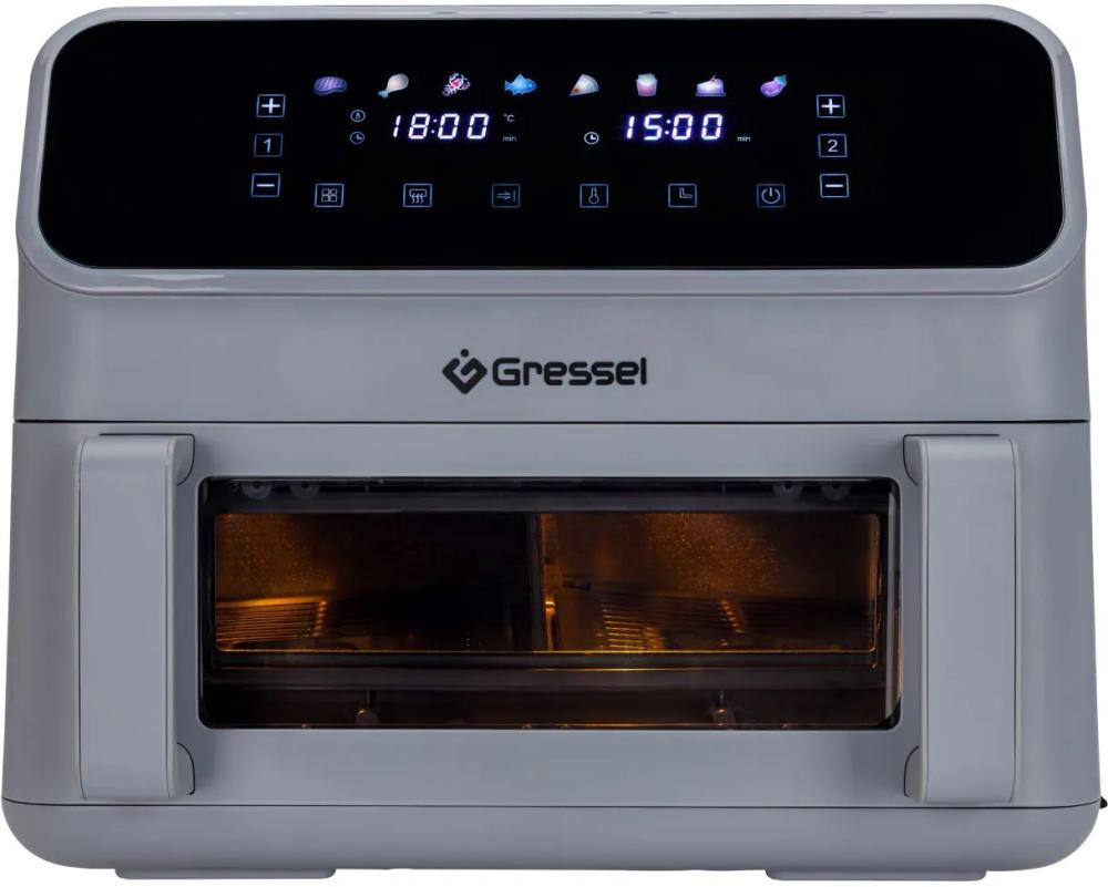 Аэрогриль GRESSEL GAF-1828 (серый) Аэрогриль GRESSEL GAF-1828 (серый)