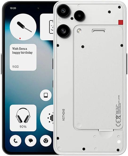 Смартфон NOTHING Phone (3a) Lite 8/128GB A10400252 (белый) Смартфон NOTHING Phone (3a) Lite 8/128GB A10400252 (белый)