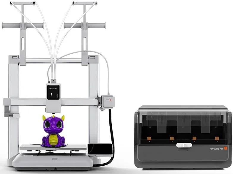 3D принтер ANYCUBIC Kobra X Combo (KBXCWH0B-O) 3D принтер ANYCUBIC Kobra X Combo (KBXCWH0B-O)