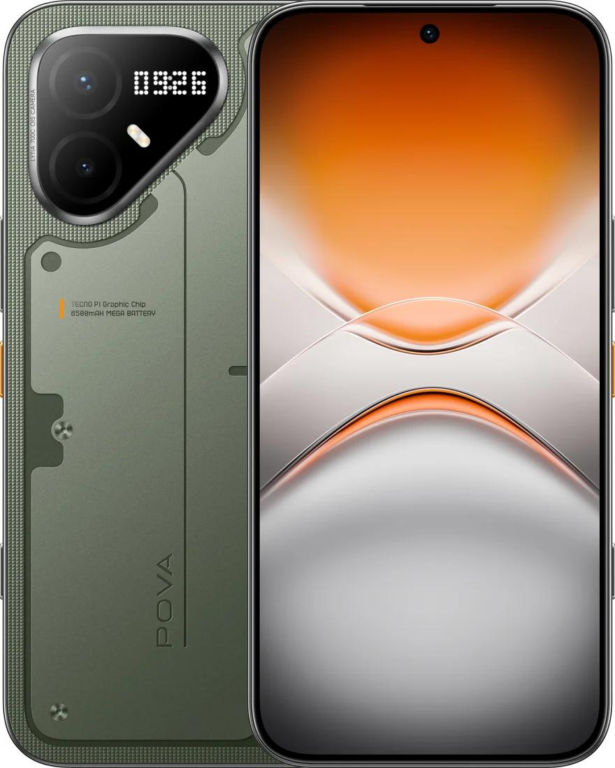 Смартфон TECNO Pova 8 Pro 5G LK7 8GB/256GB (зеленый) Смартфон TECNO Pova 8 Pro 5G LK7 8GB/256GB (зеленый)
