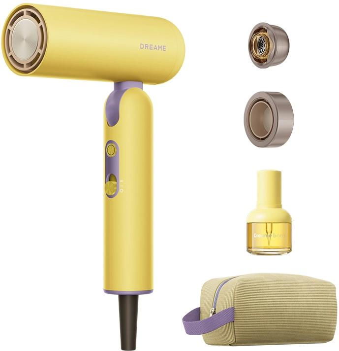 Фен DREAME Hair Dryer Pocket Cake AHD51 (желтый) Фен DREAME Hair Dryer Pocket Cake AHD51 (желтый)