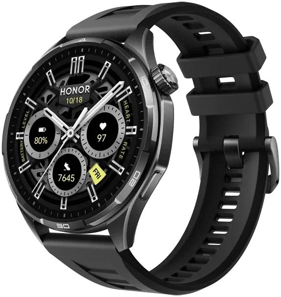 Умные часы HONOR Watch 6 ROM-B09 5502ACGR (черный) Умные часы HONOR Watch 6 ROM-B09 5502ACGR (черный)