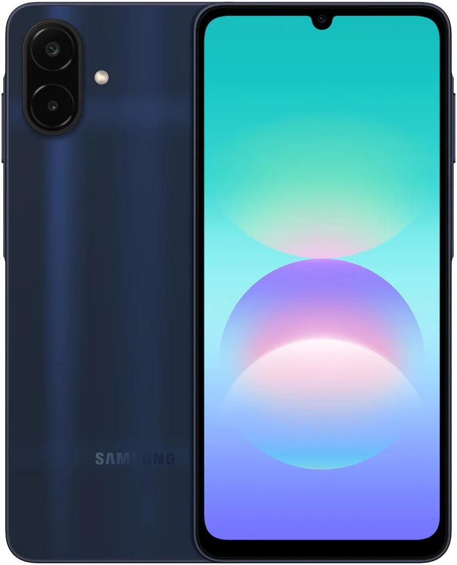 Смартфон SAMSUNG Galaxy A08 SM-A085F 6GB/128GB (синий) Смартфон SAMSUNG Galaxy A08 SM-A085F 6GB/128GB (синий)
