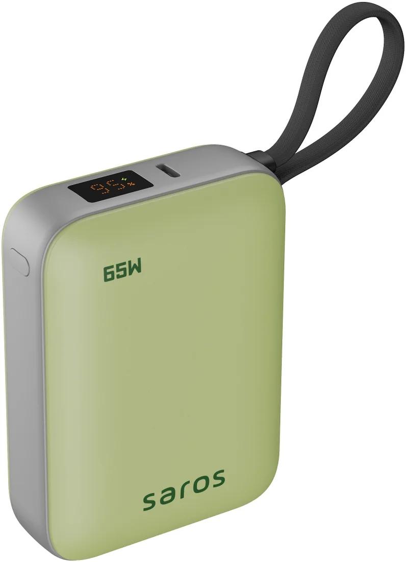 Внешний аккумулятор (power bank) SAROS AXL220 65W 20000mAh (зеленый) Внешний аккумулятор (power bank) SAROS AXL220 65W 20000mAh (зеленый)