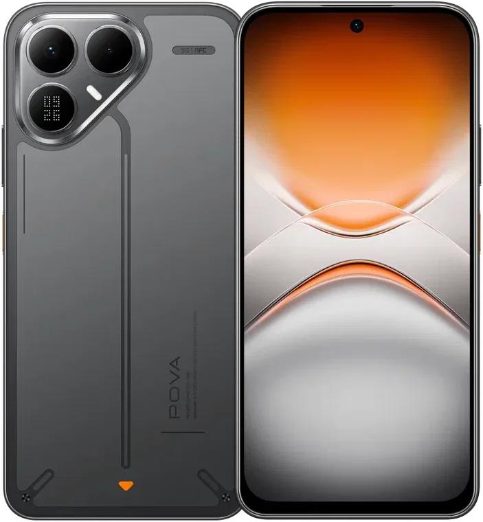 Смартфон TECNO Pova 8 5G LK6 8GB/128GB (черный) Смартфон TECNO Pova 8 5G LK6 8GB/128GB (черный)