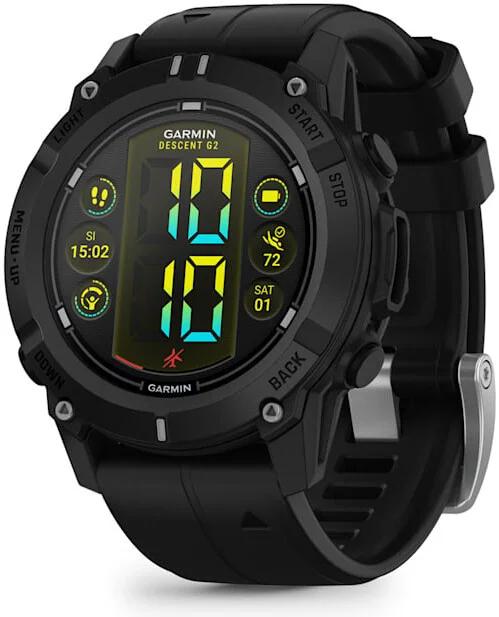 Умные часы GARMIN Descent G2 010-02986-00 (черный) Умные часы GARMIN Descent G2 010-02986-00 (черный)