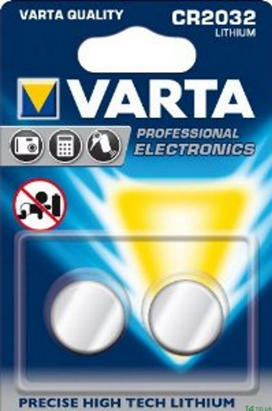 батарейки VARTA CR 2032 (2 ШТ)