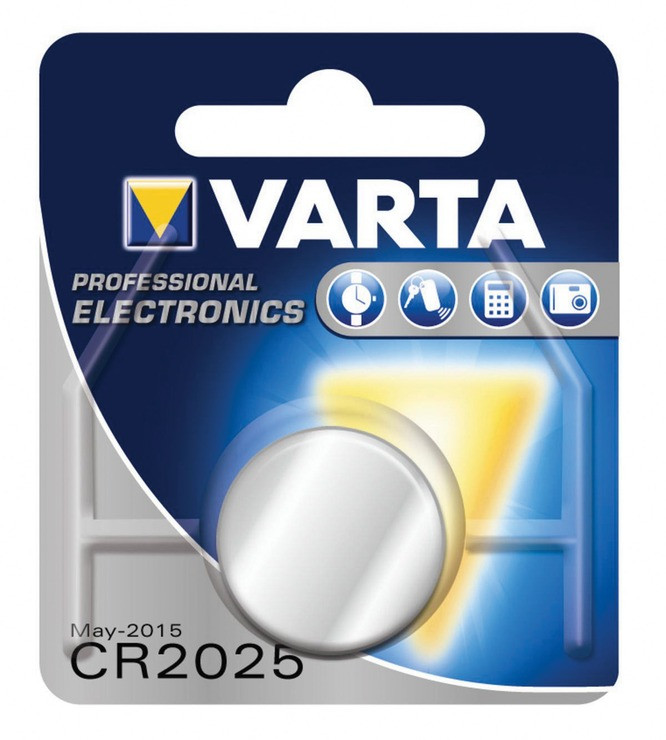 батарейки VARTA CR 2025 (1 ШТ)