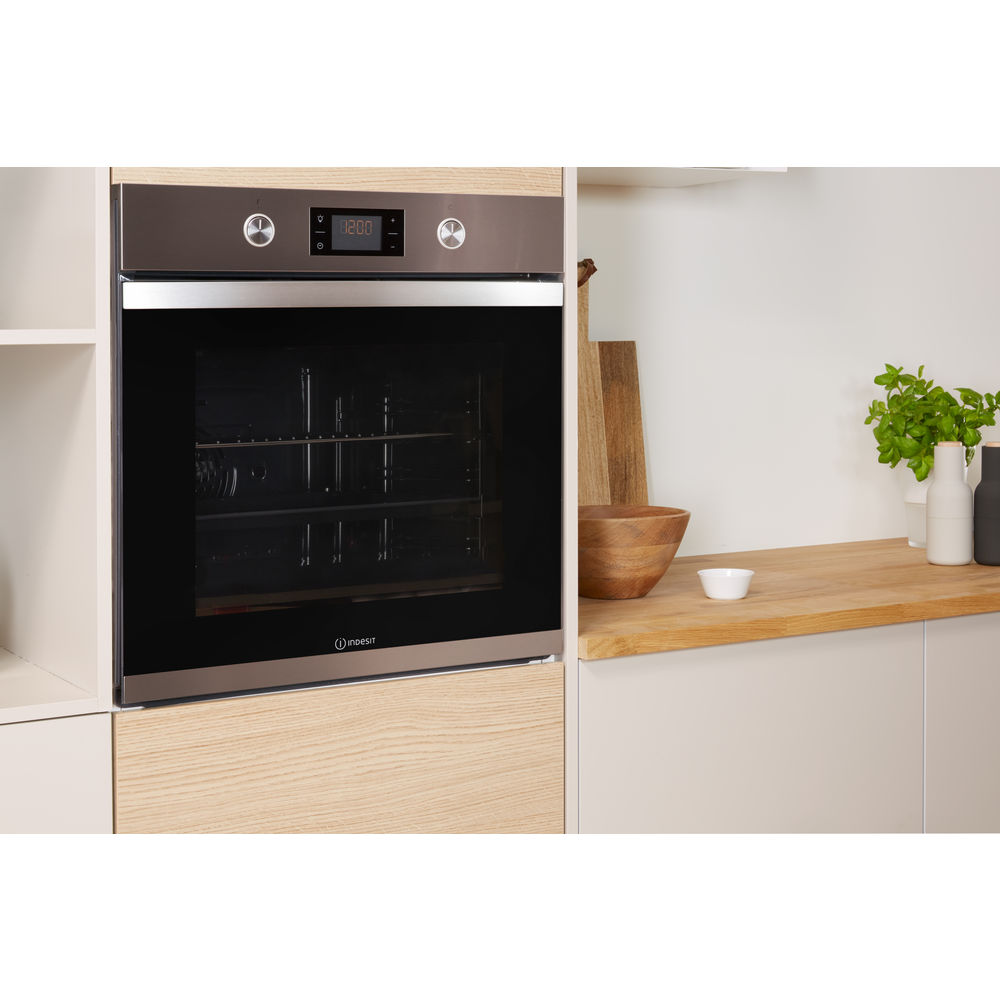 Электрический духовой шкаф indesit ifw 55y4 ix