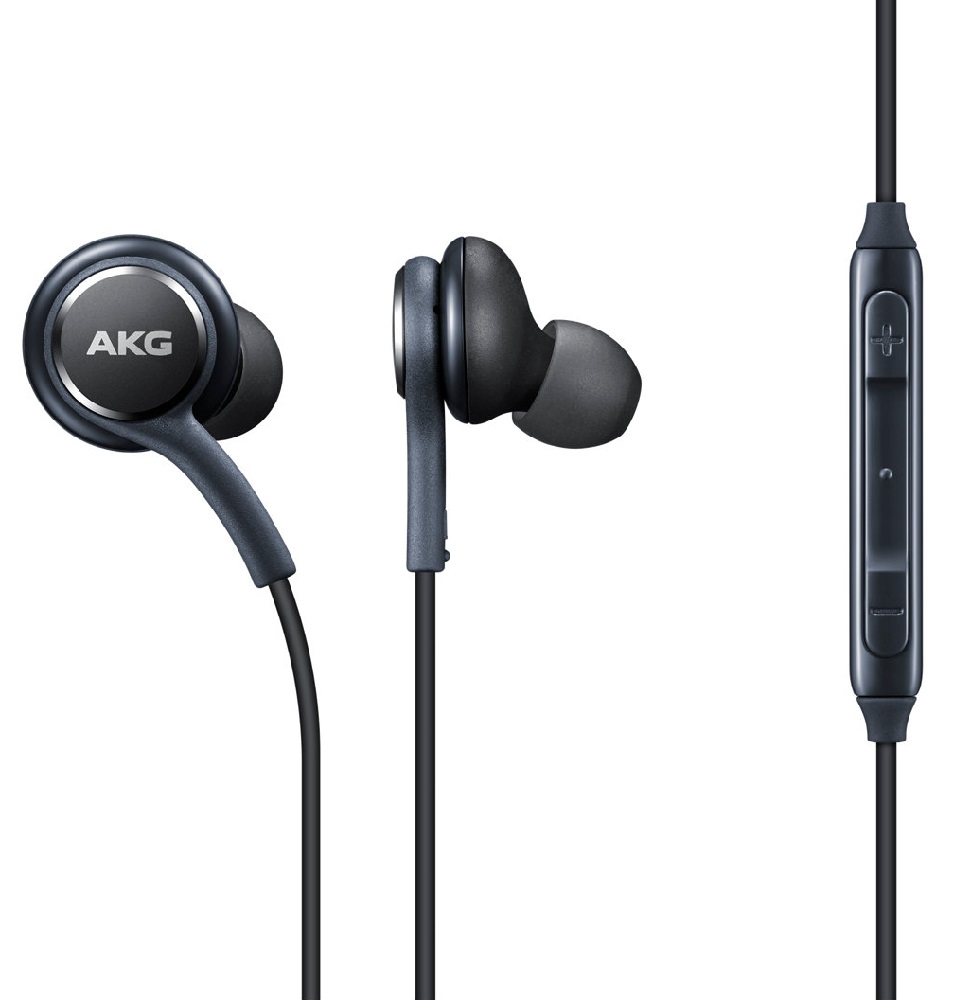 Наушники проводные SAMSUNG Earphones Tuned by AKG EO-IG955BSEGRU  (титаново-серая) купить в Минске