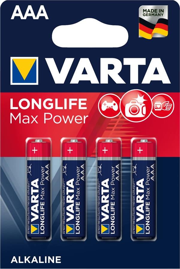 батарейки VARTA MAX T.AAA (4 ШТ)