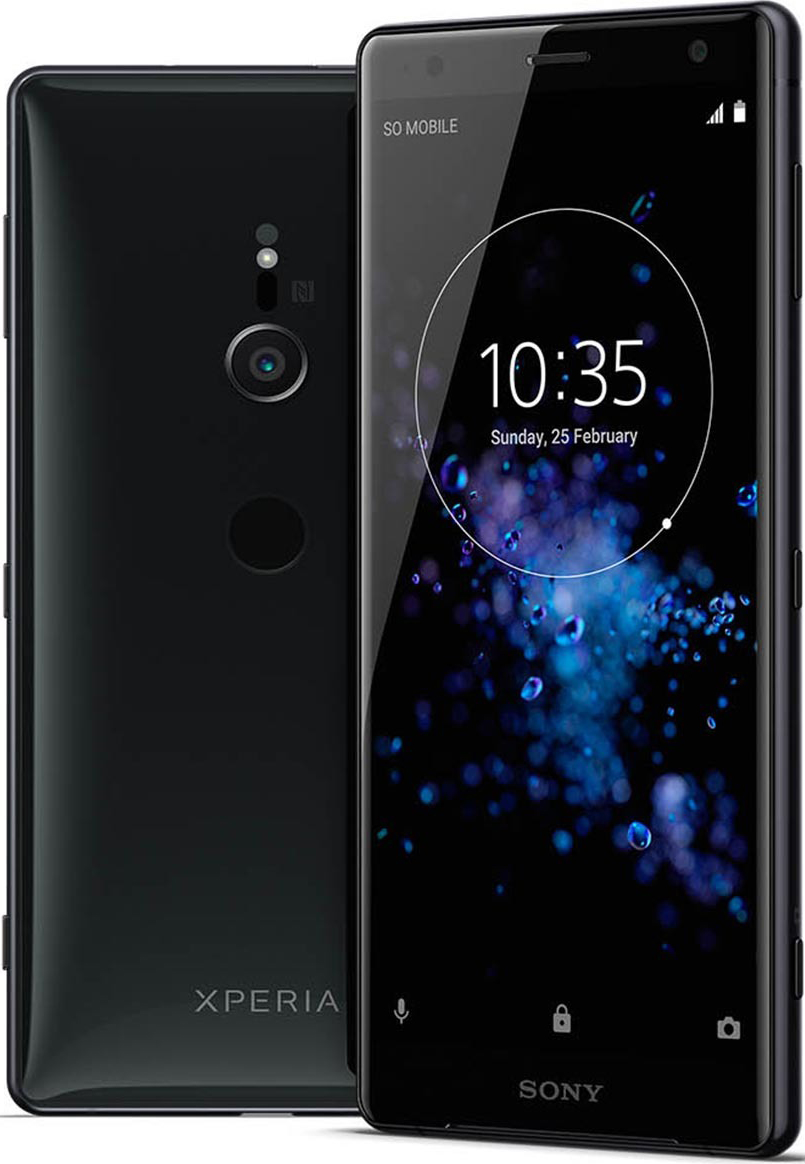 Смартфон SONY Xperia XZ2 Dual 64GB (черный обсидиан) H8266RU B купить в  Минске