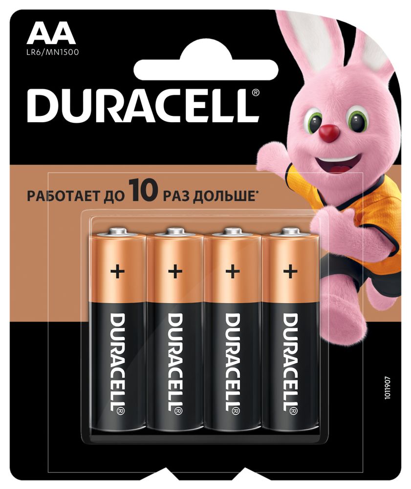 батарейки DURACELL LR6/MN1500 4BP/AA
