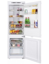 MAUNFELD MBF177NFWH двухкамерный холодильник встраиваемый
