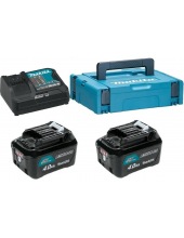     MAKITA 2BL1041B 4  +  DC10SB + MakPac (197641-2)