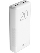 GOLF G81 20000MAH (БЕЛЫЙ) внешний аккумулятор (power bank)