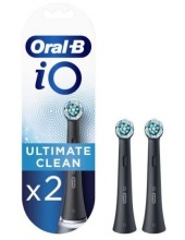BRAUN ORAL-B IO RB ULTIMATE CLEAN BLACK (2 ШТ) насадка для зубной щетки