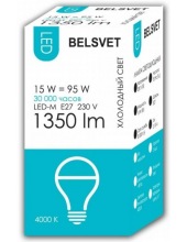 BELSVET LED-M A65 15 W 4000 K E27 () 