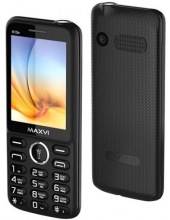 MAXVI K15N +ЗУ WC-111 (ЧЕРНЫЙ) кнопочный телефон