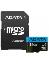 A-DATA PREMIER AUSDX64GUICL10A1-RA1 MICROSDXC 64GB (С АДАПТЕРОМ) карта памяти