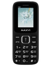 MAXVI C26 (ЧЕРНЫЙ) мобильный телефон