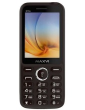 MAXVI K15N +ЗУ WC-111 (КОРИЧНЕВЫЙ) кнопочный телефон