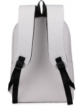 CITY BACKPACK 15,6 LIGHT GREY (1040)